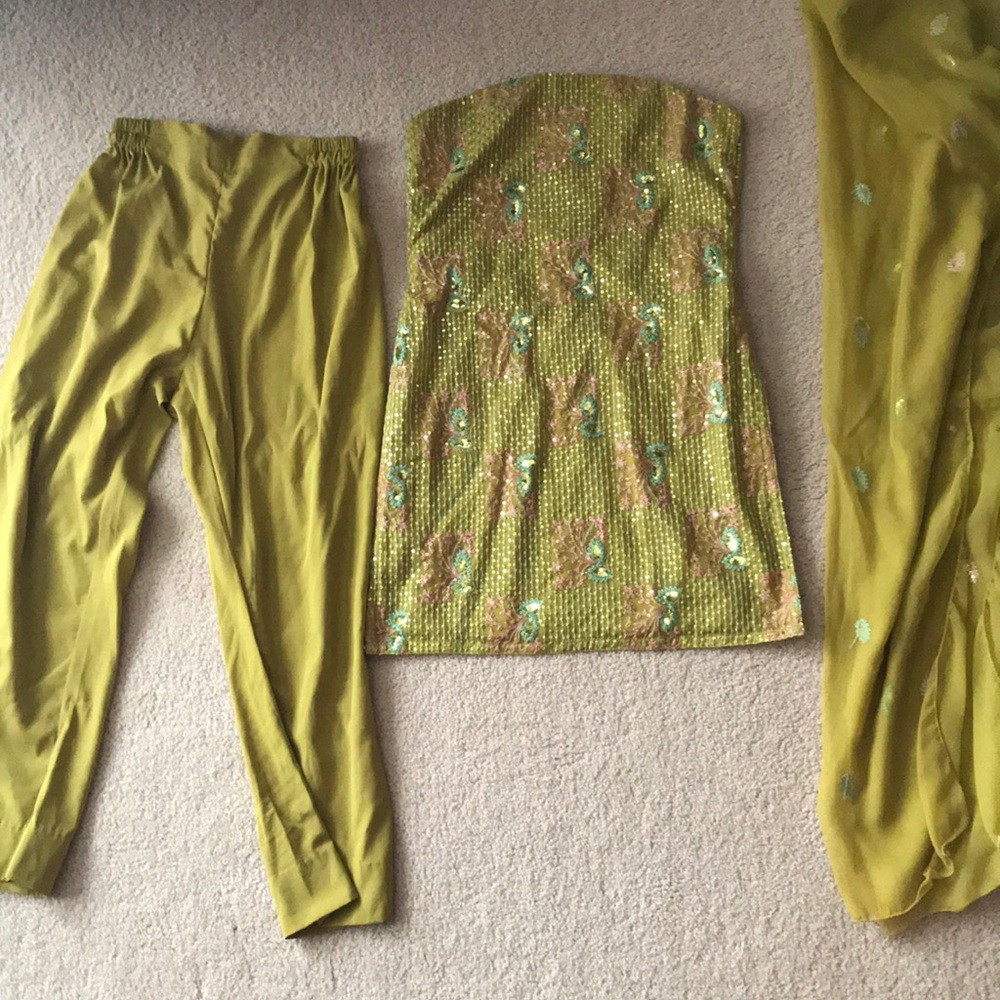 Tube top shalwar kurta